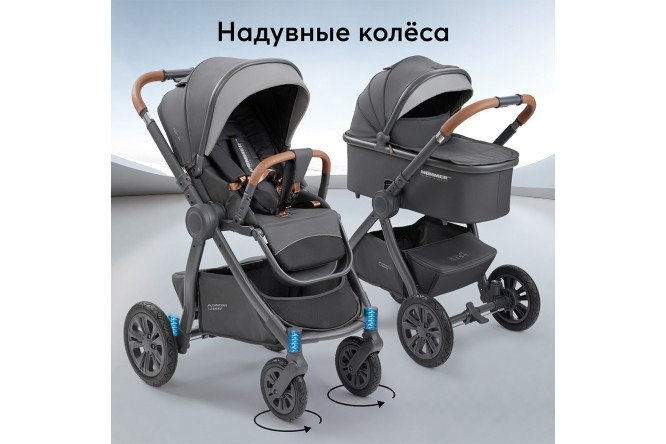 Коляска 2 в 1 HAPPY BABY Mommer Pro