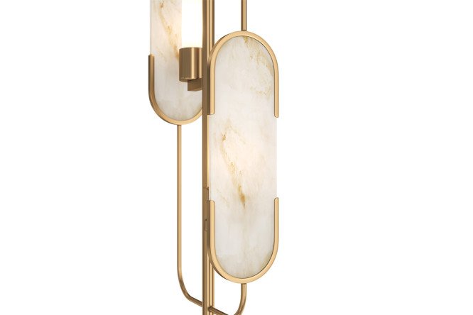Торшер MAYTONI Marmo MOD099FL-02G 23x161.5x23 см, G9