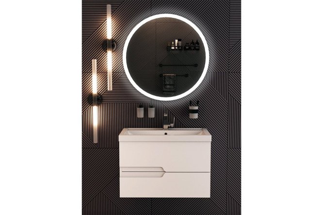 Фото 8 Зеркало с LED-подсветкой RUNO Руан 00-00001291 77х77 см
