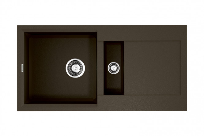 Изображение товара Мойка врезная OMOIKIRI Sakaime 86-2-DC 4993201 тёмный шоколад