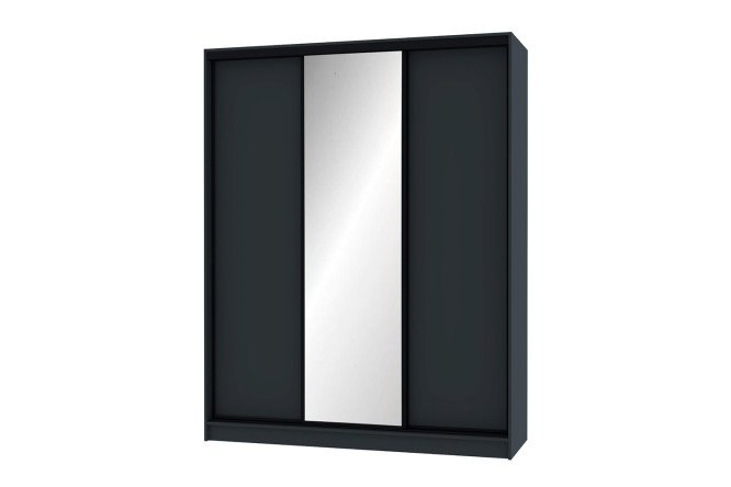Изображение товара Шкаф-купе Home 180x229,5x59,5 см с 3 дверями и зеркалом