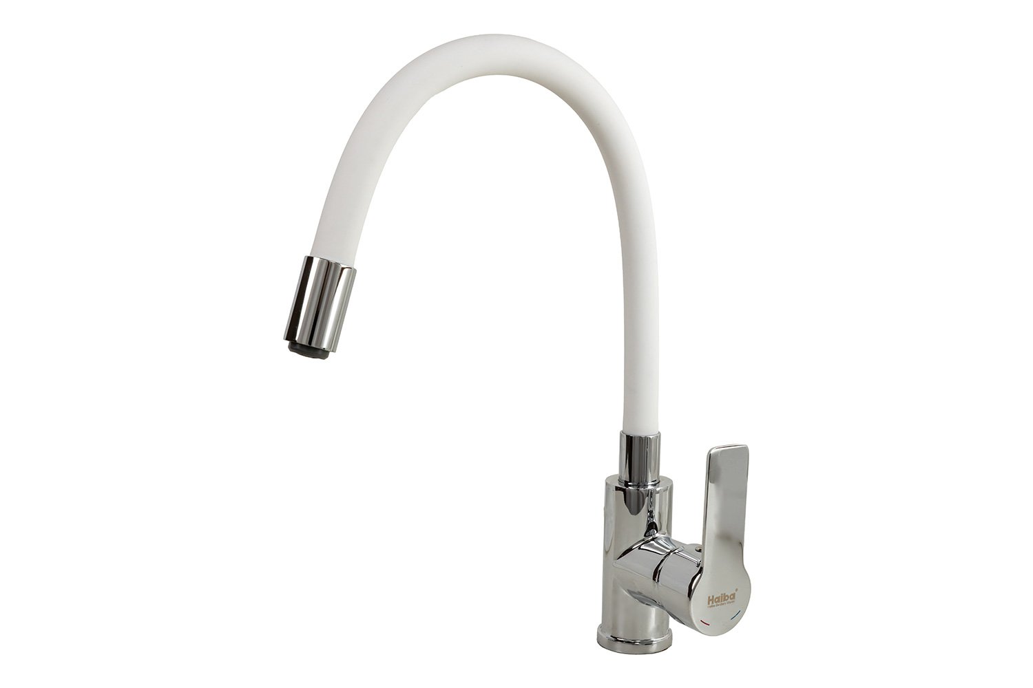Haiba Смеситель для кухни Haiba HB 70112-8 белый — купить в Алматы