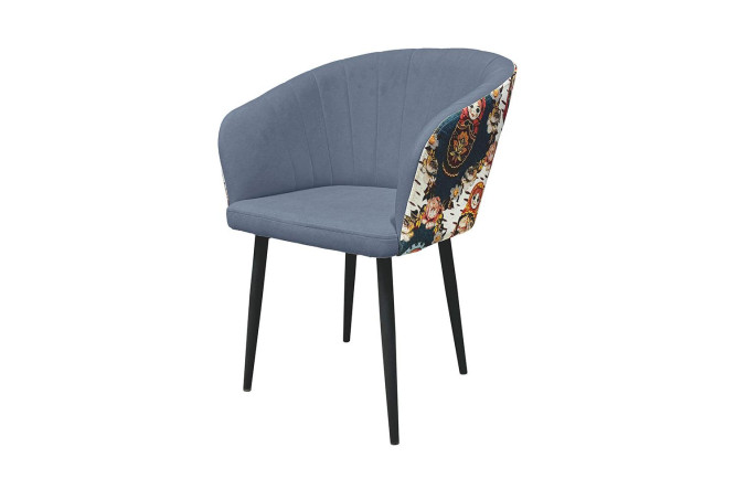 Изображение товара Стул Верона с велюровой обивкой и металлическими ножками