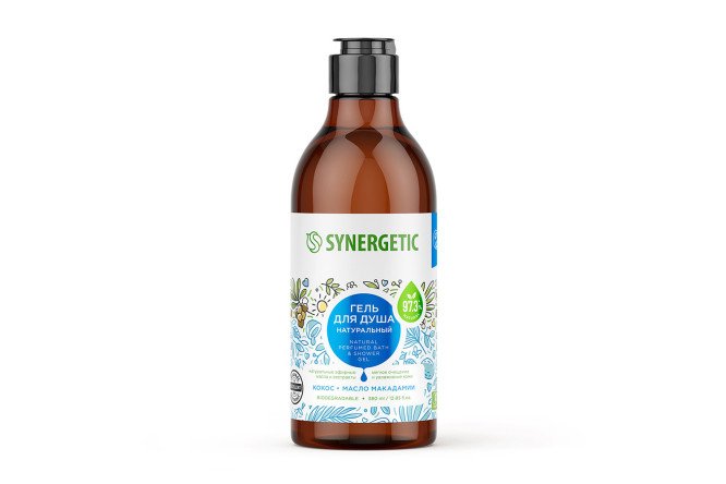 Изображение товара Гель для душа Natural Perfumed 380 мл с ароматом кокос и масло макадамии