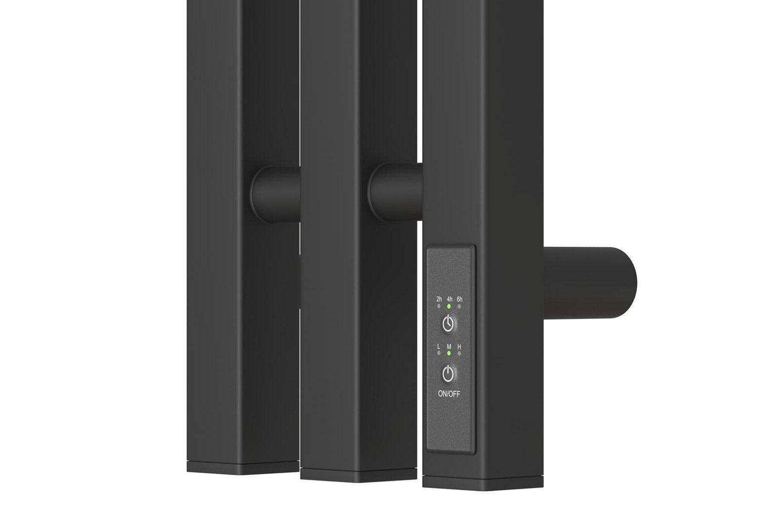 Point Полотенцесушитель электрический Point Гермес PN13822GB П3 120x1200 диммер справа, графит блеск — купить в Алматы