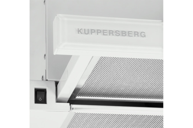 Фото 9 Вытяжка KUPPERSBERG Slimturbo 60 GW цвет белый, 55 см