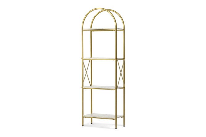 Изображение товара Стеллаж Veneda из металла и ЛДСП без дверец и ящиков