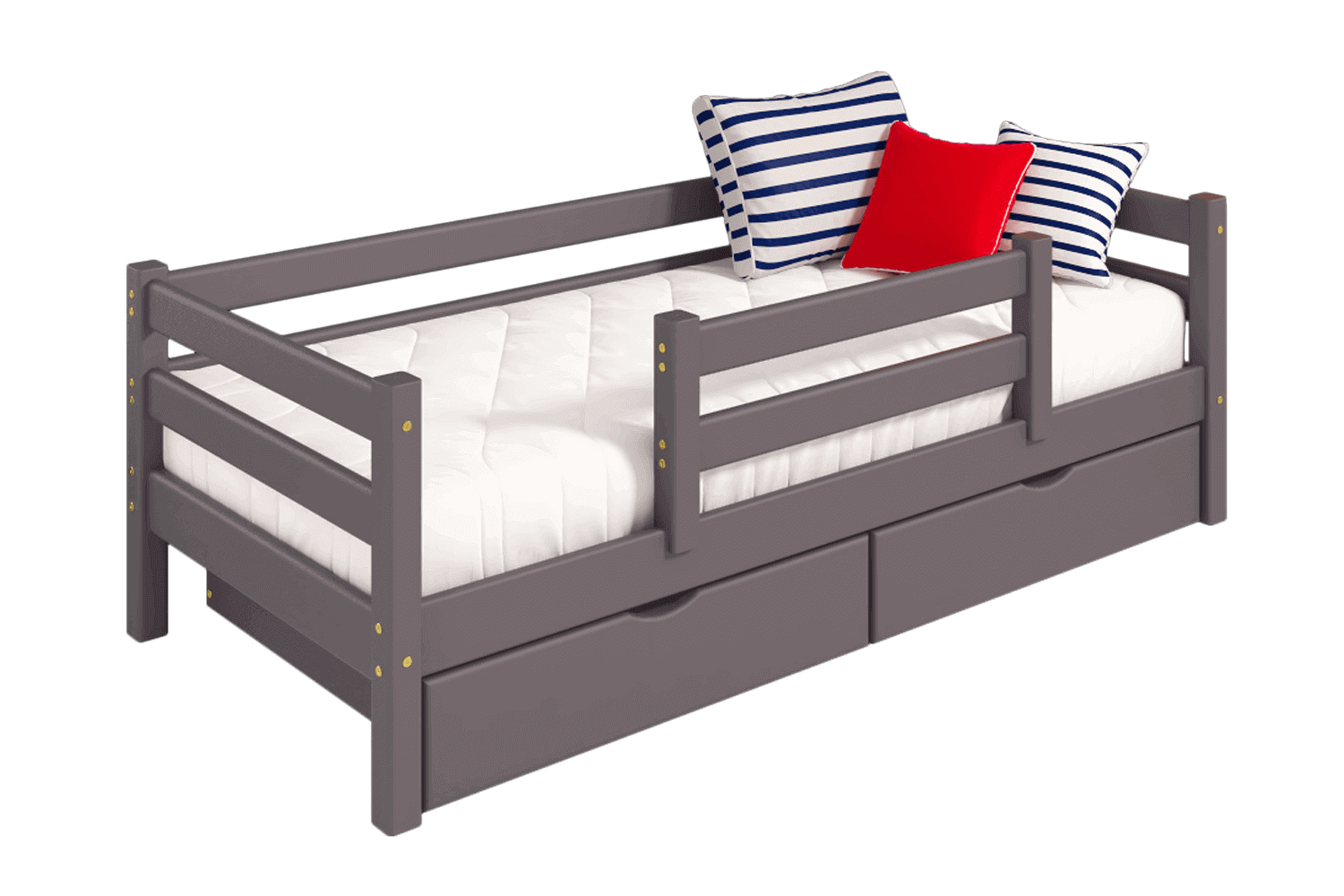 фото Детская кровать с бортиком соня hoff