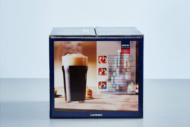 Купить Набор Стаканов Для Пива Luminarc Время Дегустаций 570 Мл.