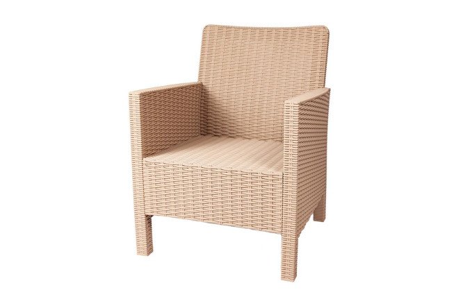 Изображение товара Кресло садовое СадКо цвет каркаса капучино, отделки капучино