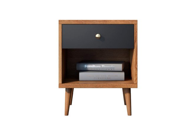 Изображение товара Тумба Berber с открытой полкой 40х50х35 см современный дизайн