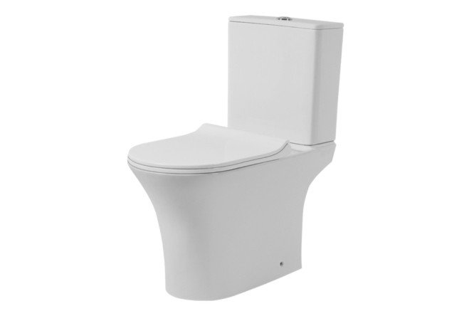 Изображение товара Унитаз-компакт напольный ORANGE C01-000W безободковый 33.3х77х63.9 см
