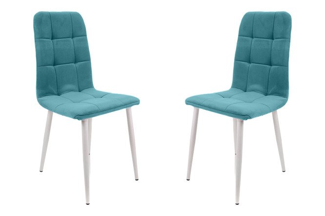 Изображение товара Комплект стульев Леон Классика 43х86х41 см вельвет сталь