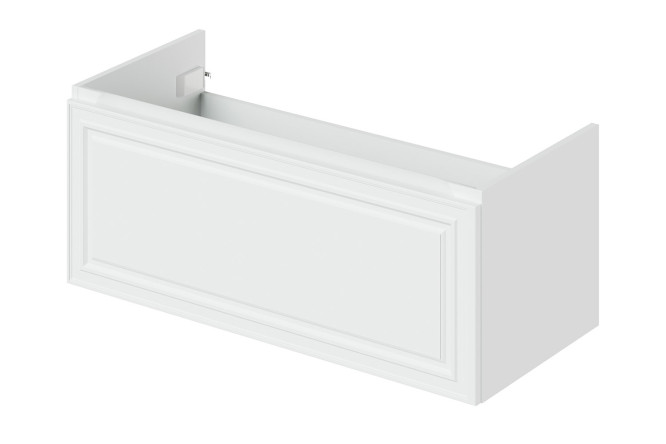 Изображение товара Тумба под раковину подвесная Verona 2.0 99.8 см, цвет каркаса белый матовый, фасада белый матовый