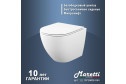Унитаз подвесной Elena EA10PBM06 36.5х49.5х36.5 см