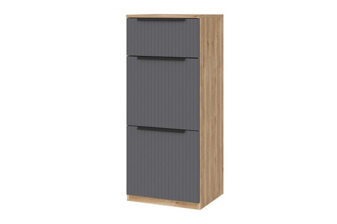 Изображение товара Тумба для обуви Астория узкая с ящиком 46.4х110х40 см