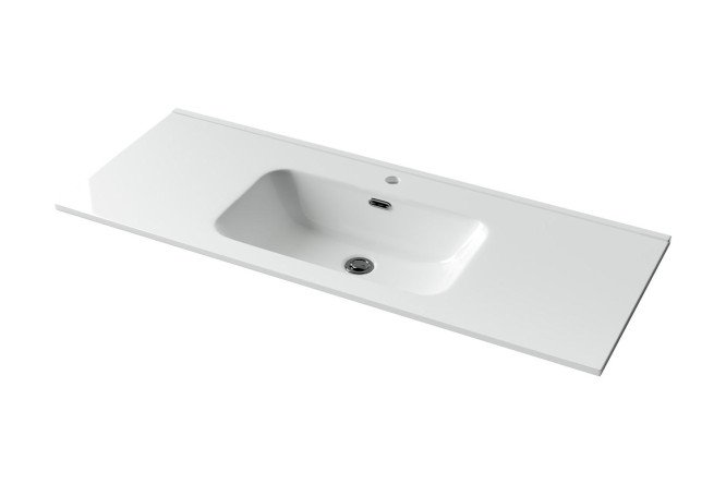 Умывальник накладной CERAMICANOVA Element CN7006 121х18х46.5 см