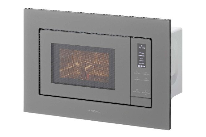 Микроволновая печь KRONAsteel KRMW31 MYSTERIUM mw 60 GR ,серый, 59.5х39х31.9 см