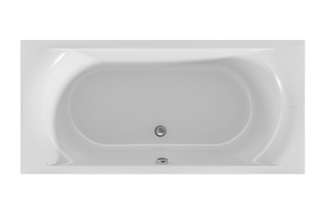 Изображение товара Ванна пристенная Marka One Esma 180x80 см из акрила с стеклоровингом