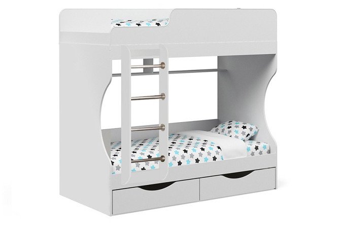 Изображение товара Кровать двухъярусная sd-15 80х180 см для детей