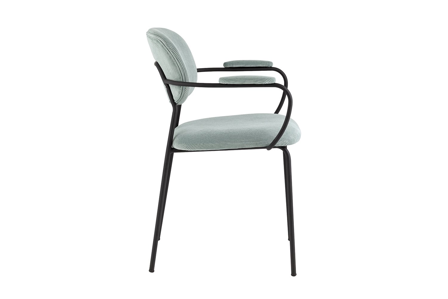 Стул Stool Group Кэрол с подлокотниками 60.5х77х52 см