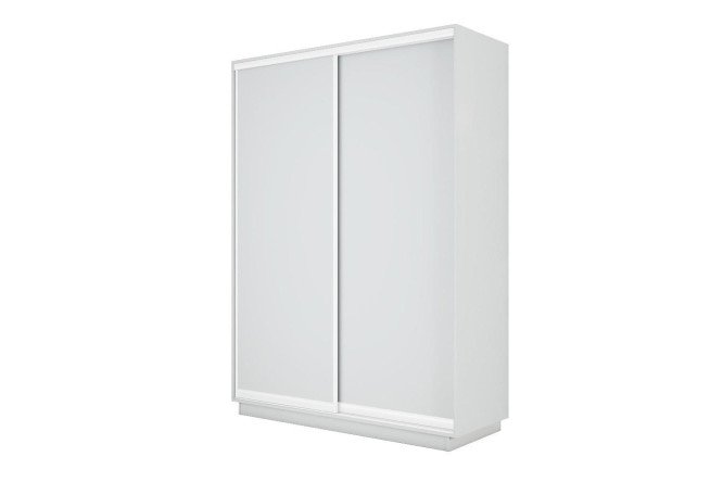 Изображение товара Шкаф купе двухдверный Slide-2 v.2 140х240х60 см Белый снег белый профиль