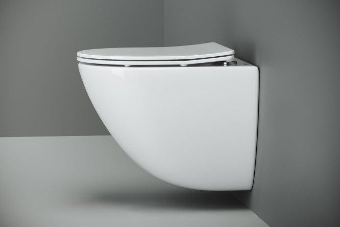 Унитаз подвесной CERAMICANOVA Mono Rimless 35х36х50 см