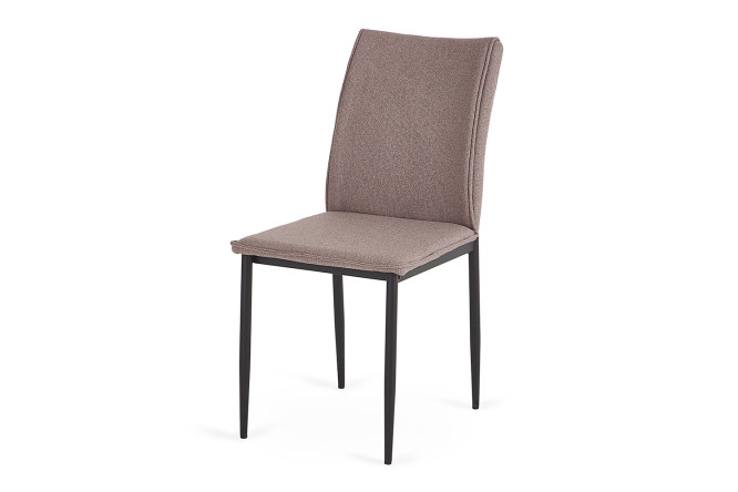 Изображение товара Стул Frank 43х86х60 см с обивкой из рогожки и металлическими ножками