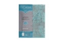 Штора MICASA Gabriella soft 150х260 см, 1 шт., цвет бирюзовый, серый