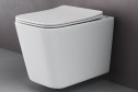Унитаз подвесной CERAMICANOVA Cubic Rimless CN1806 36х37х53 см