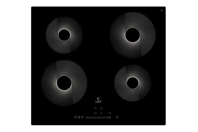 Изображение товара Индукционная варочная панель LEX Evi 640 R1 I BL 59 см стеклокерамика