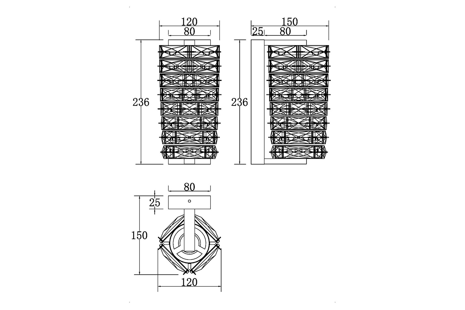 фото Светильник подвесной modern coil hoff