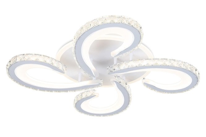 Светильник потолочный AMBRELLA LIGHT Acrylica 26 кв.м., 56x9x56 см, LED