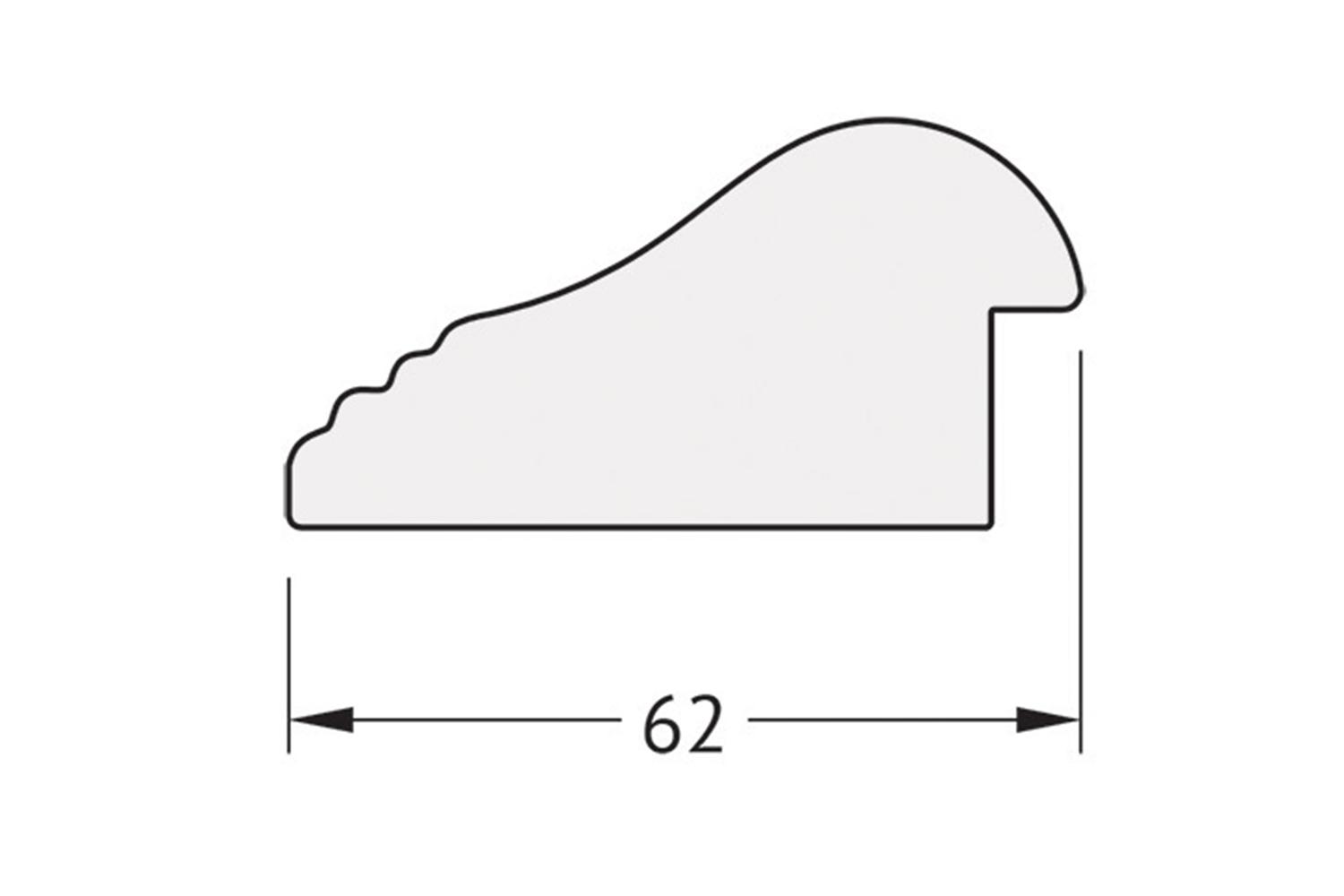 фото Зеркало в раме polygon evoform