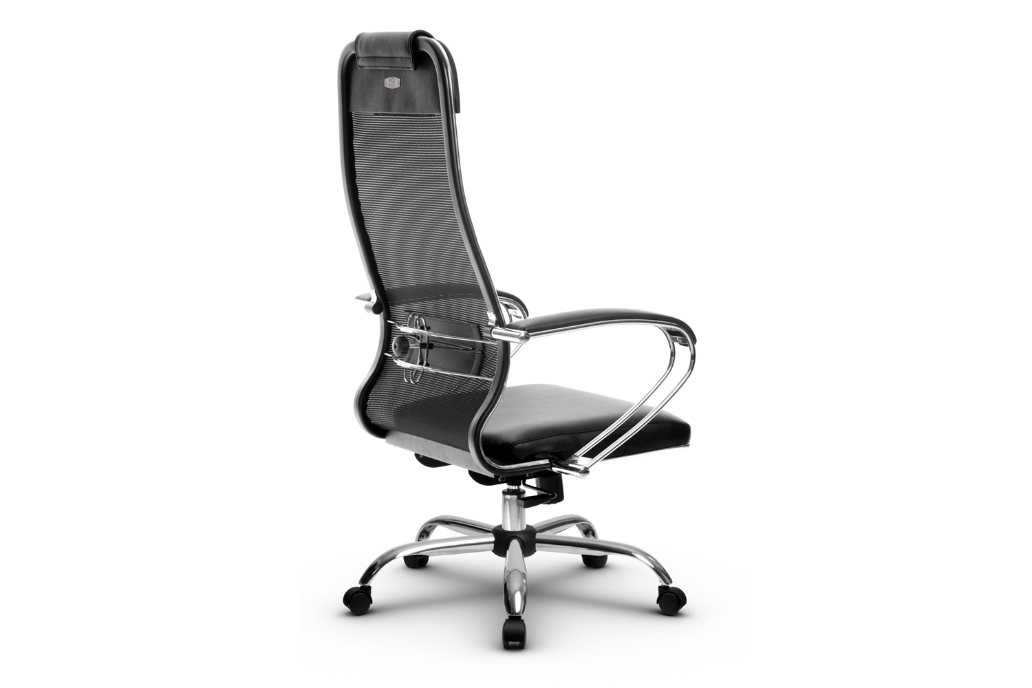 Кресло Metta l1m 40m/2d кожа черная