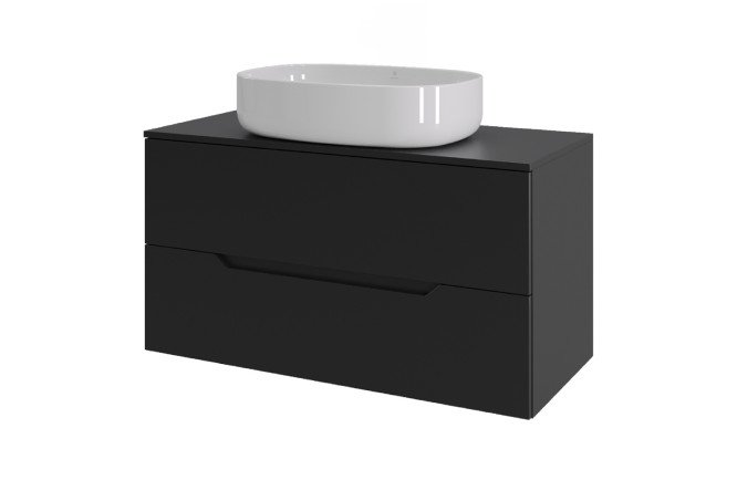 Изображение товара Тумба подвесная ORANGE Line 100 Li-100TubMDF+B04-600W 100.5 см