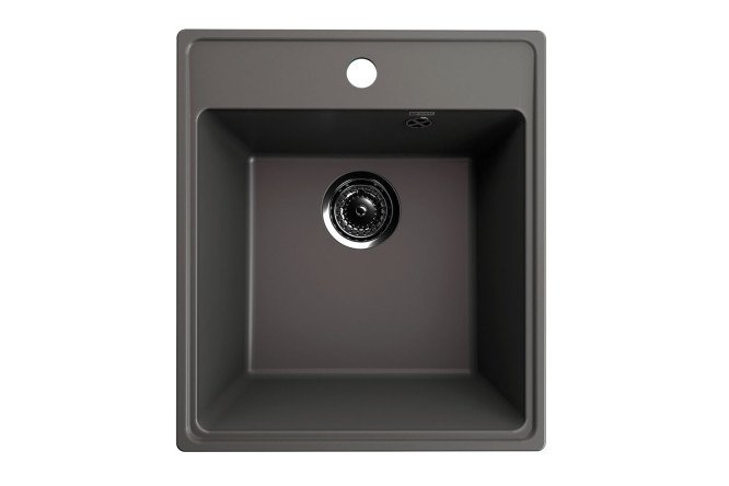 Изображение товара Врезная кухонная мойка Forte 425-09 42.5х48.5 см кварцевый композит