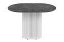 Стол GENGLASS Trubis oval с трубчатым подстольем 120х75х80 см