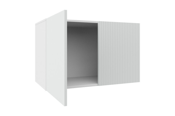 Антресоль Оскар Амели 80x50x39.6 см, цвет каркаса белый, фасада тальк
