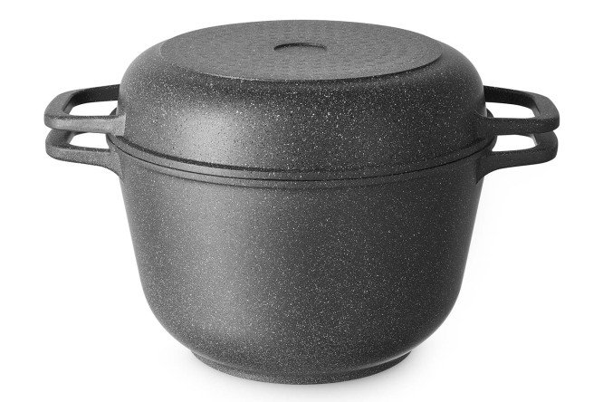 Изображение товара Казан с крышкой-сковородой BERKRAFT Duo 5 л