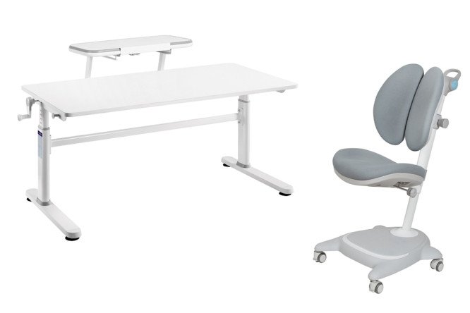 Комплект парта Imparare Grey SS16 Grey + кресло Arnica Grey