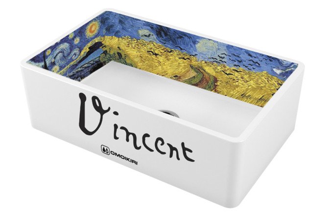 Изображение товара Мойка врезная OMOIKIRI Mikura 76-Vangogh 76x46x23 см