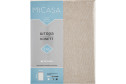 Штора на ленте MICASA Kosett 144х280 см, 1 шт., цвет бежевый