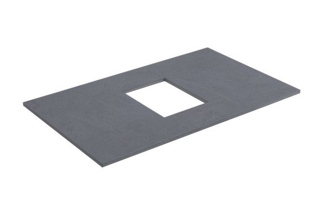 Изображение товара Столешница для тумбы Priority 65,8 см керамогранит графитовая