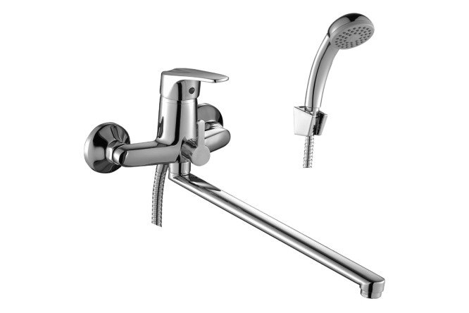 Изображение товара Смеситель для ванны ROSSINKA SILVERMIX D40-32 хром рычажный
