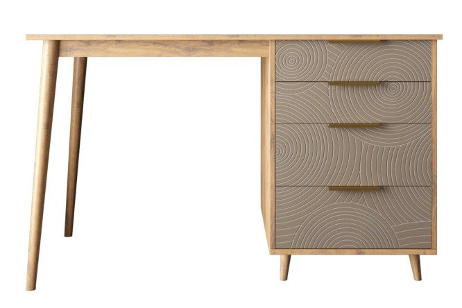 Изображение товара Стол рабочий Line с тумбой 120x75x60 см для офиса и дома