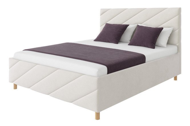 Кровать Ravena цвет молочный 160х200 см