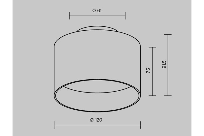 Фото 9 Светильник потолочный LED Ceiling & Wall Planet 12x9.2x12 см, LED