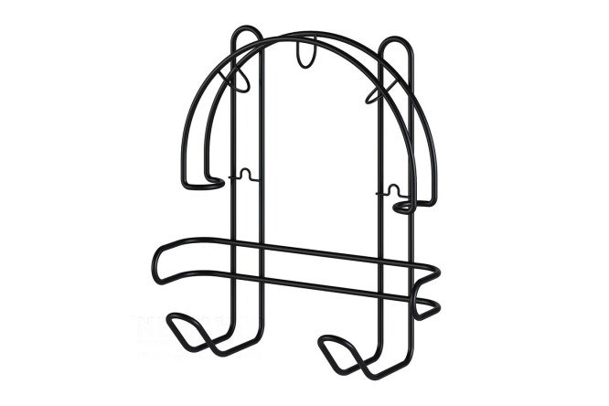Изображение товара Держатель для шланга пылесоса DU-56 из стали, размеры 31,5x33,5x16 см
