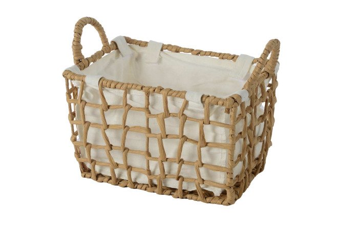 Изображение товара Корзина для хранения с ручками 30х19х20 см модель 620186S